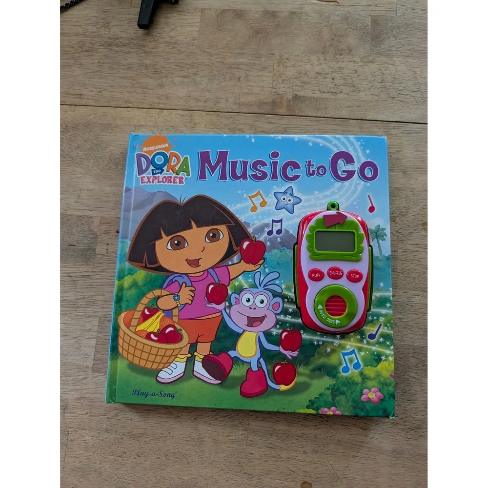 Dora the Explorer Music to Go Play-a-Song Book with Digital Music Player